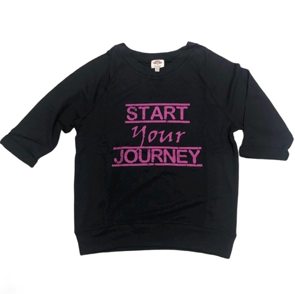 Pink Lotus Tops - PL Movement "Start Your Journey" Sweatshirt